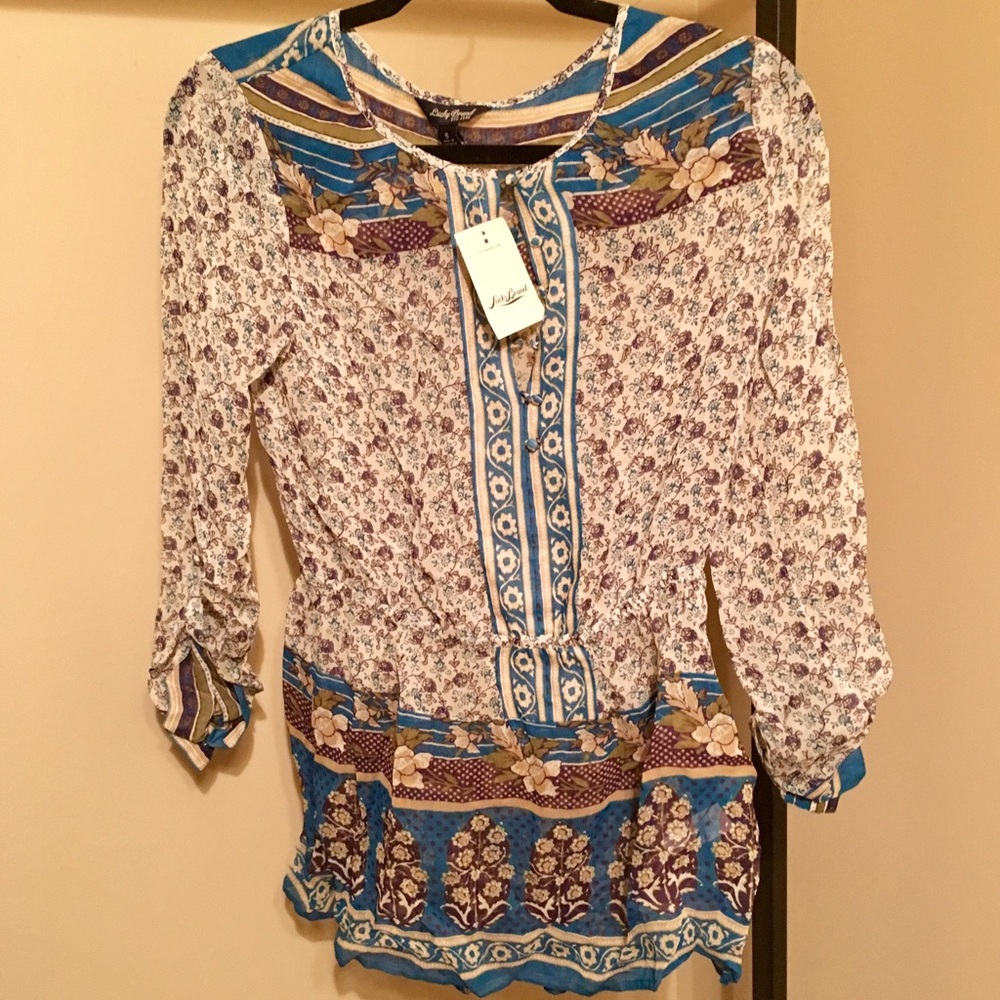 Breezy, beautiful Lucky Brand tunic