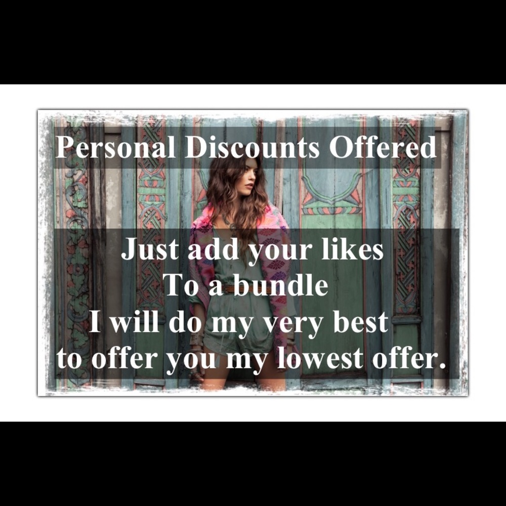🌷🌷🌷Personal Discount Just for YOU🌷🌷🌷