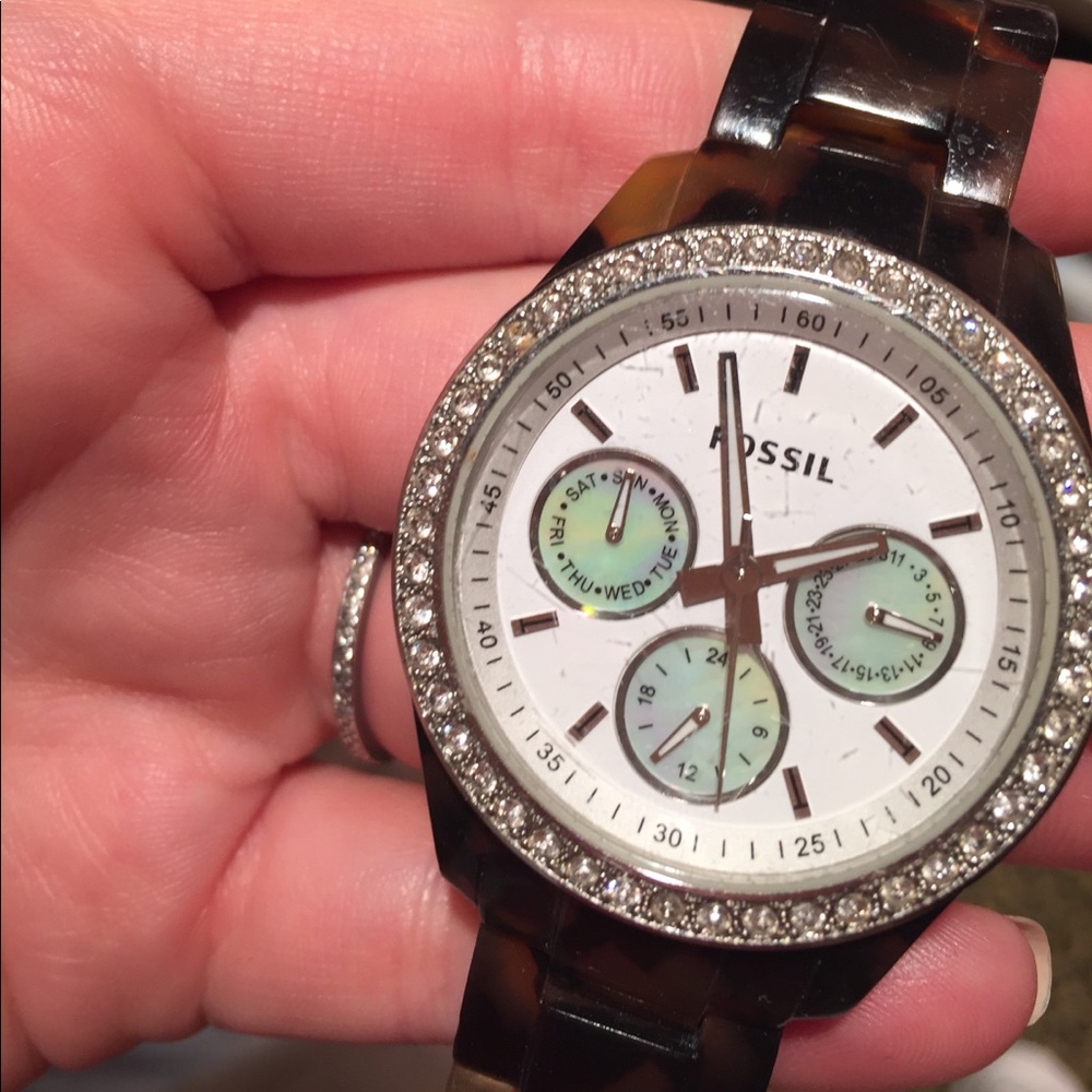 Fossil tortoise watch