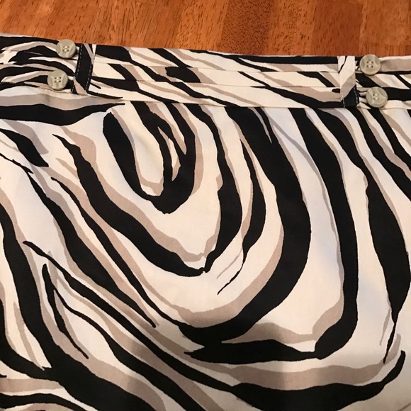 LOFT Zebra Print Pencil Skirt - Picture 3 of 7