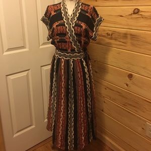NWOT Vintage Boho Wrap Dress by Potage