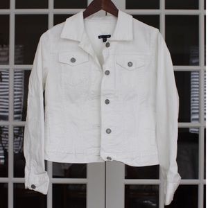 White Denim Jacket