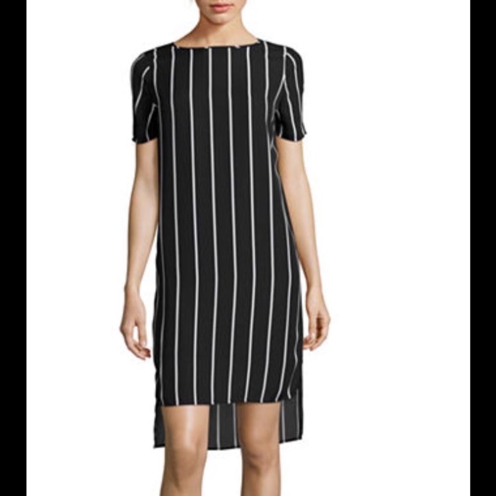 NEW! BELLE + SKY Black and White Dress