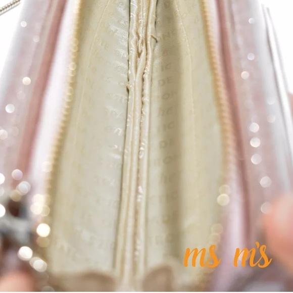 NWOT Kate Spade Spotlight Champagne Bottle Clutch - Picture 5 of 8