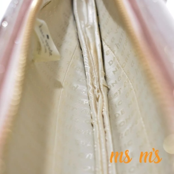 NWOT Kate Spade Spotlight Champagne Bottle Clutch - Picture 6 of 8