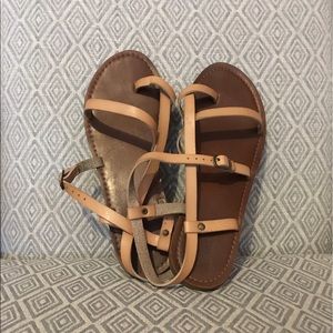 Nude Strappy Sandals