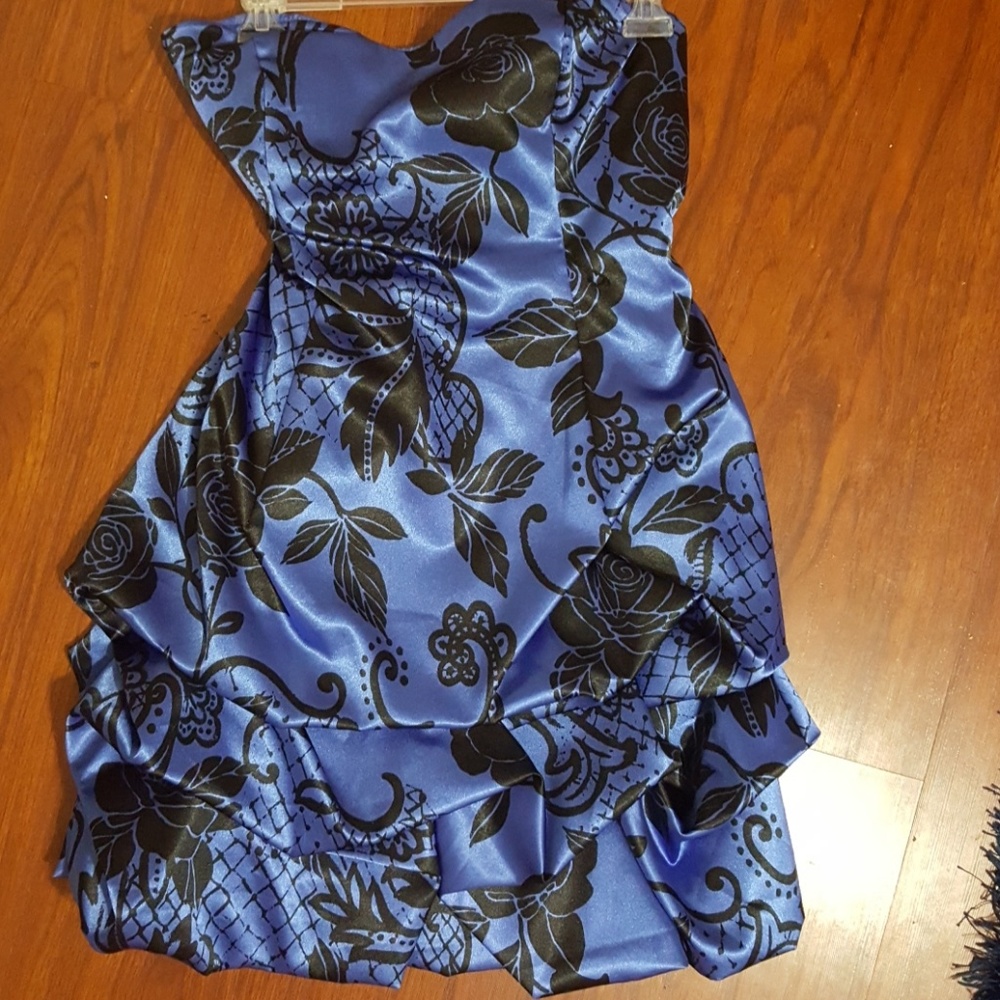 Runched cocktail dress