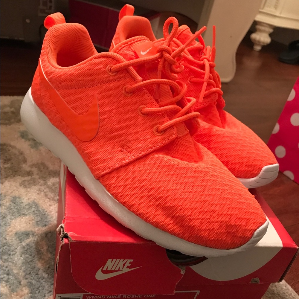 Orange Nike Roshe One