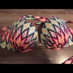 32-D VS push up bikini top