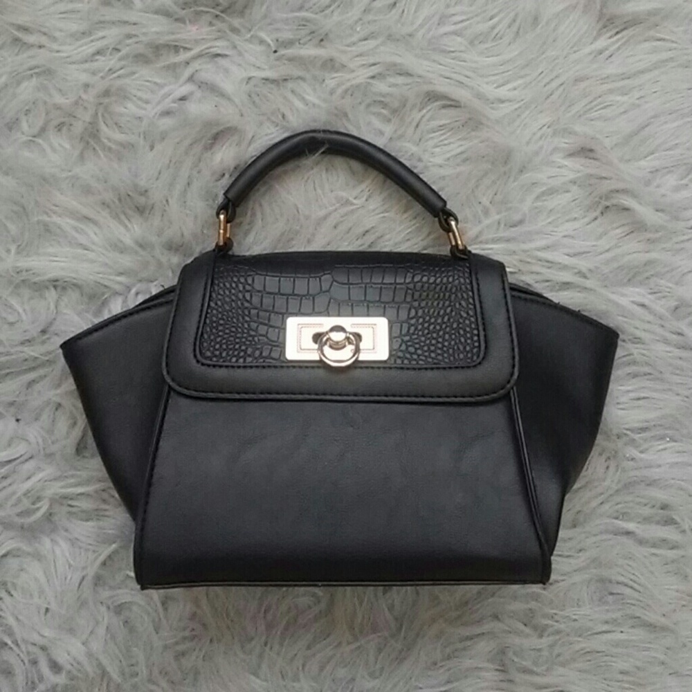 Small black satchel