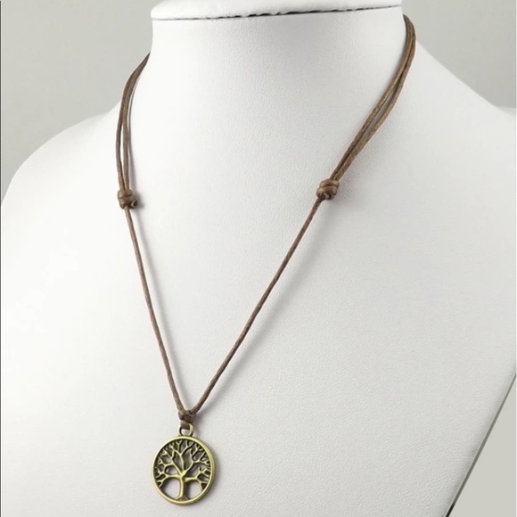 TREE OF LIFE ADJUSTABLE NECKLACE - Picture 2 of 2