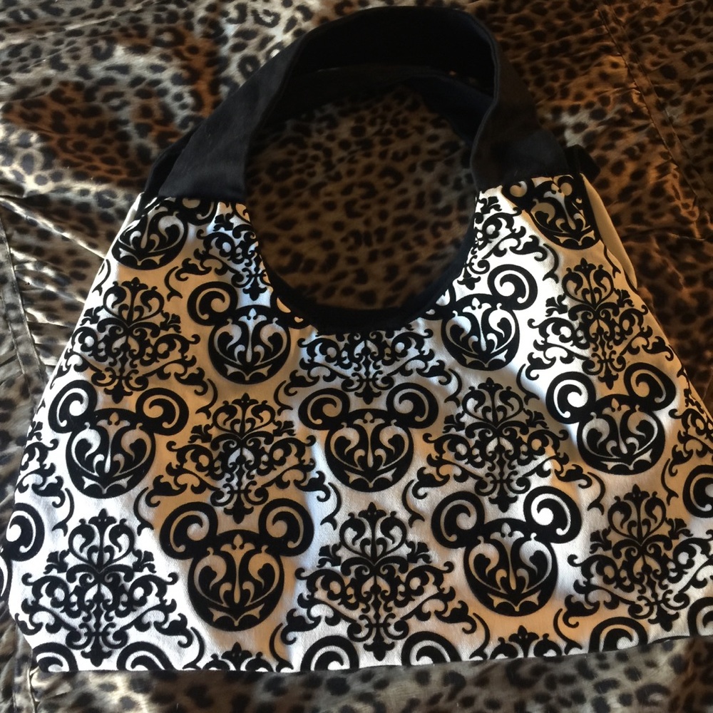 $Drop💥Mickey Disneyland hobo filigree tote