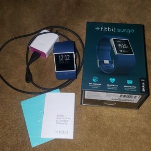 FITBIT SURGE fitness watch with heart rate and gps