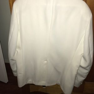 Men's white tux jacket
