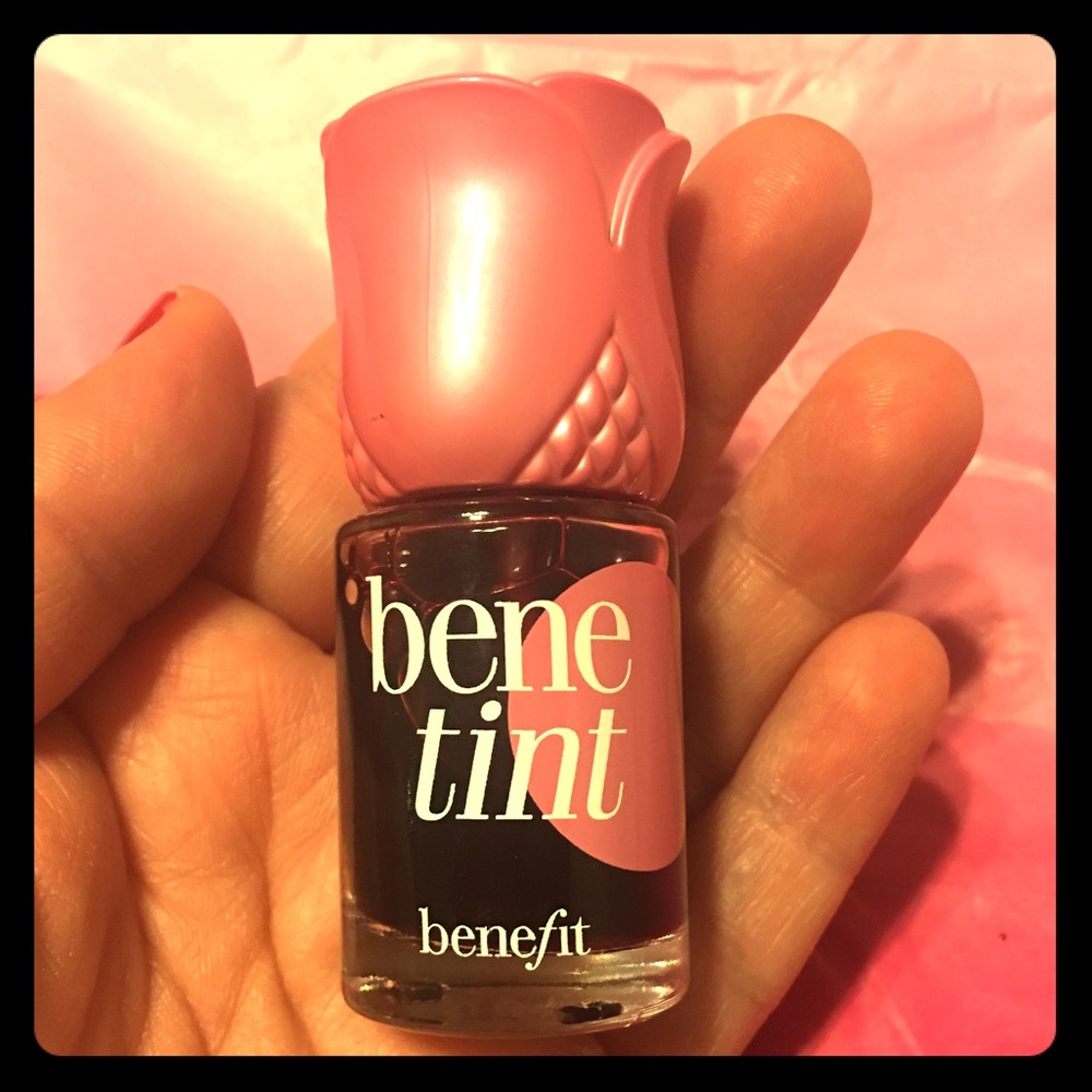 Lip and cheek stain