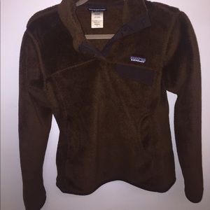 Patagonia women's retool snap-t fleece pullover.