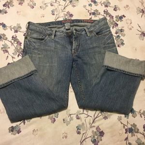 Silver Capri jeans "laura" style