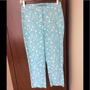 Lilly Pulitzer blue pants size 2
