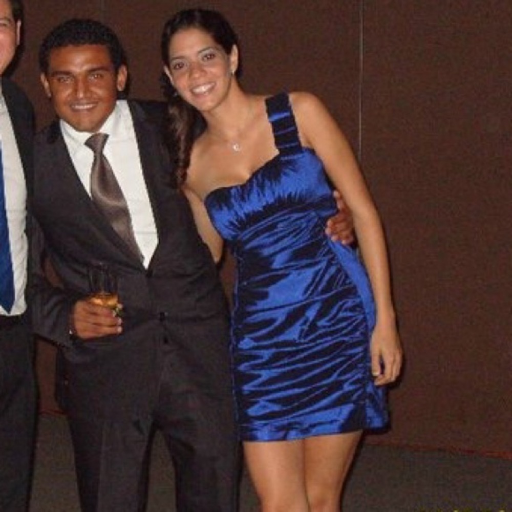 Blue cocktail Dress