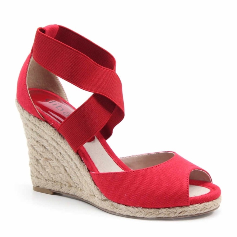 ‼️SOLD‼️Diba Red Wedges.