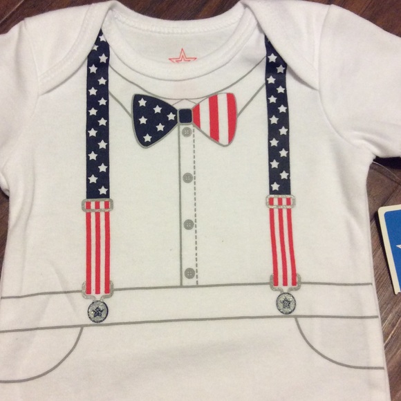 NWT *4th Of July* Onesies--2-Pack! - Picture 3 of 3