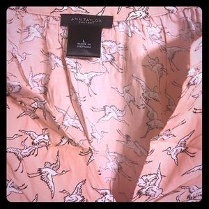 Cute crane blouse