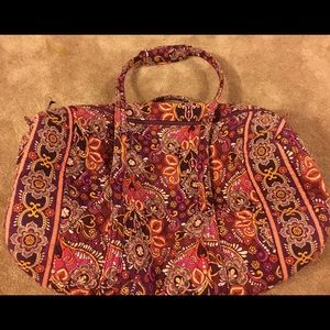 Vera bradley large tote bag