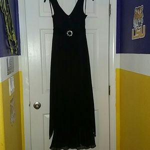 Long formal black dress
