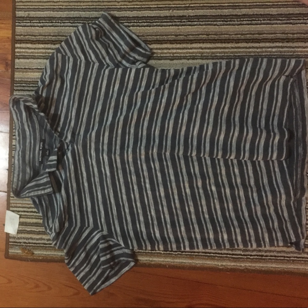 2 Michael Kors collard shirts! SUPER GOOD DEAL!!