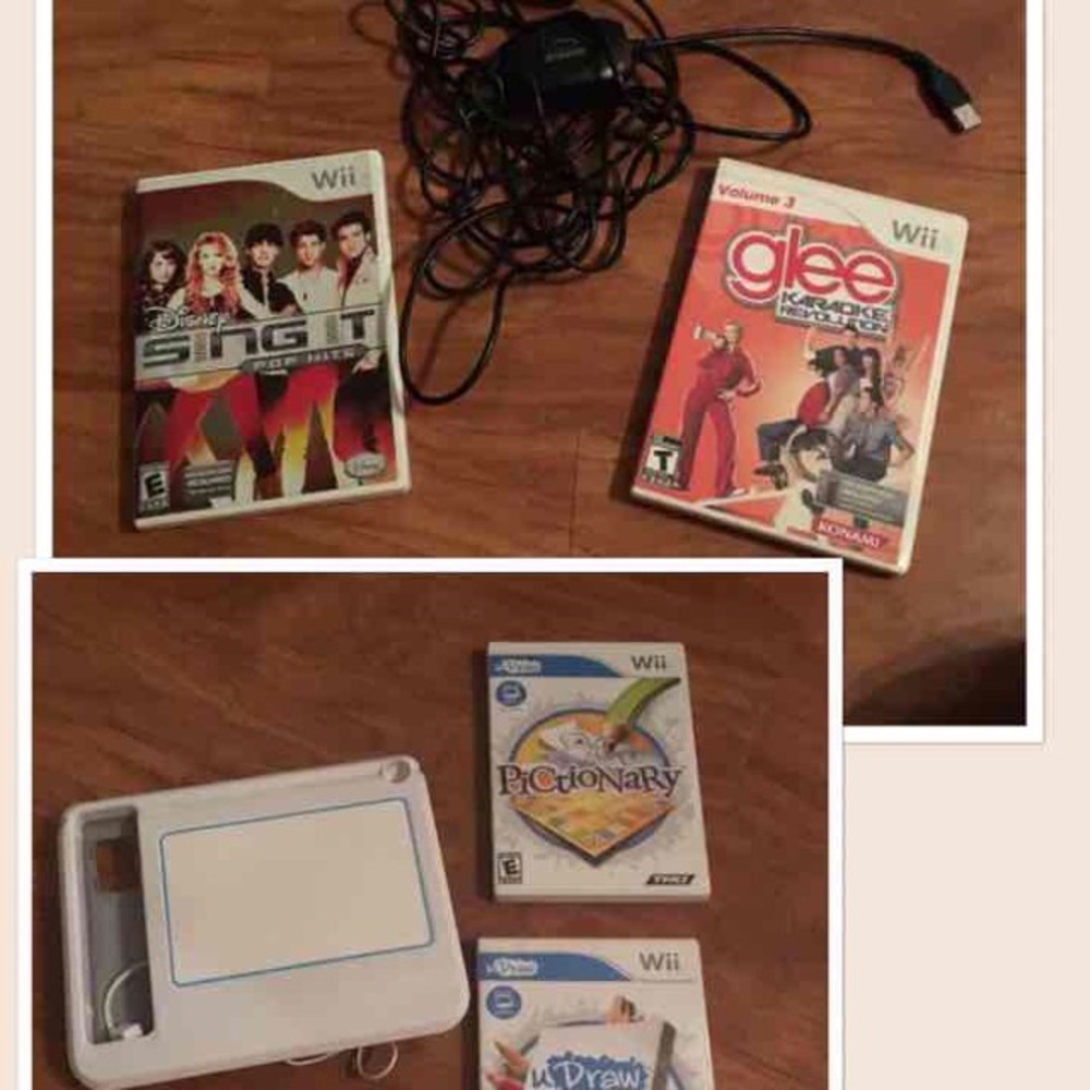 Nintendo Wii game bundle