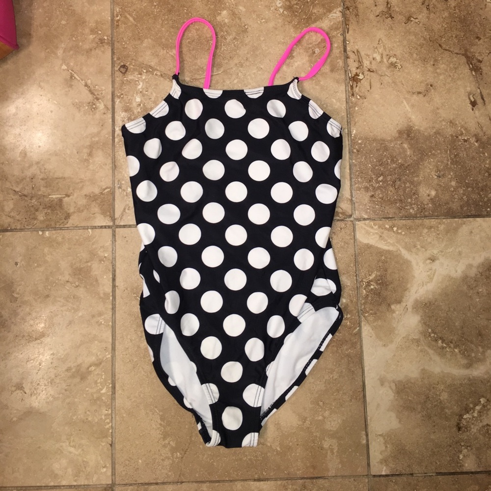 Girls Polka Dot One Piece