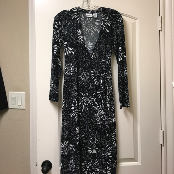 Chico's traveler' side tie dress - Picture 1 of 1