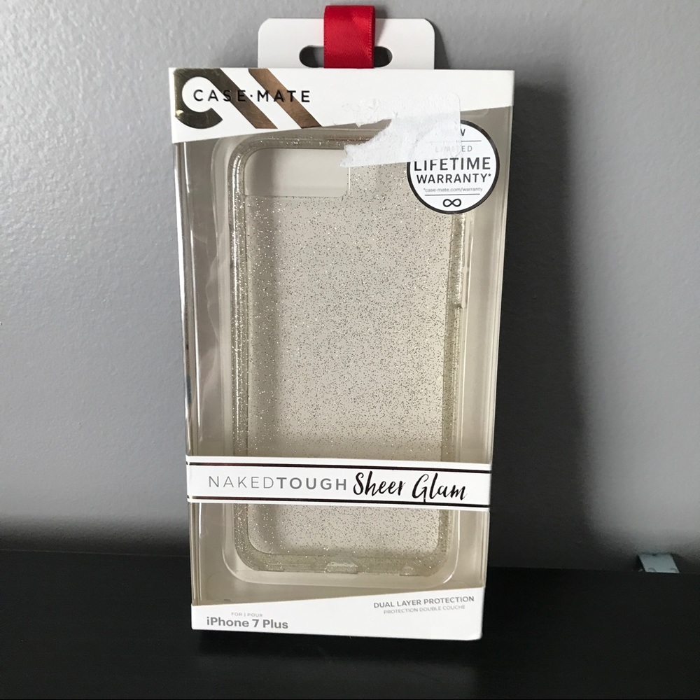 Casemate Gold Glitter iPhone 6/7 Plus Case