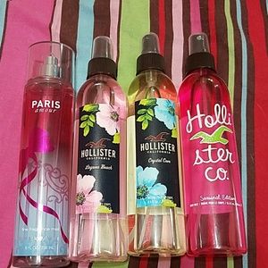Full size: Hollister and B&BW  body sprays