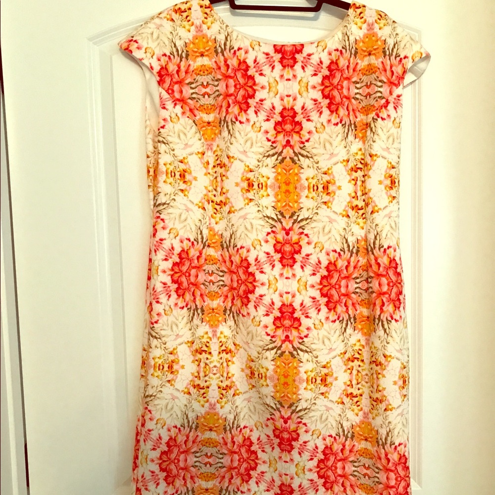Coral pattern sz18 Dress
