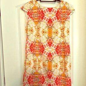 Coral pattern sz18 Dress