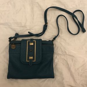 Nine West Deep Turquoise Crossbody