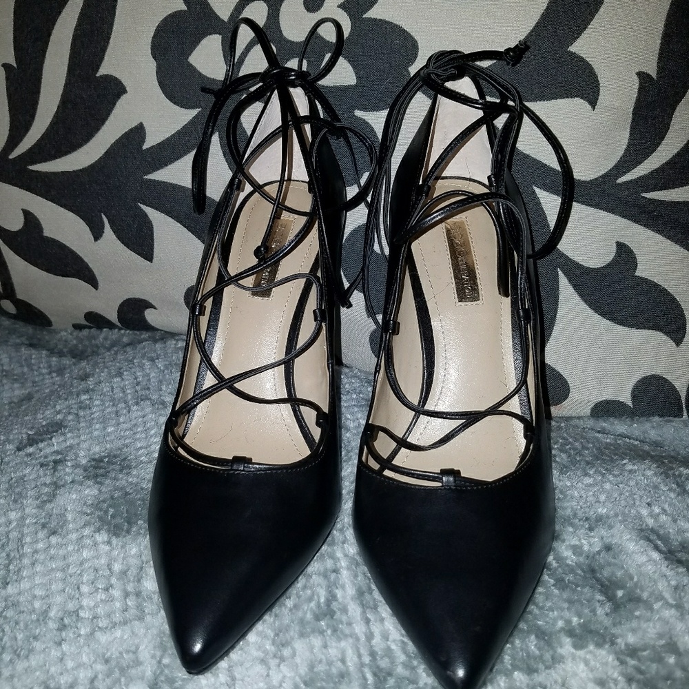 BCBGeneration strap up pumps