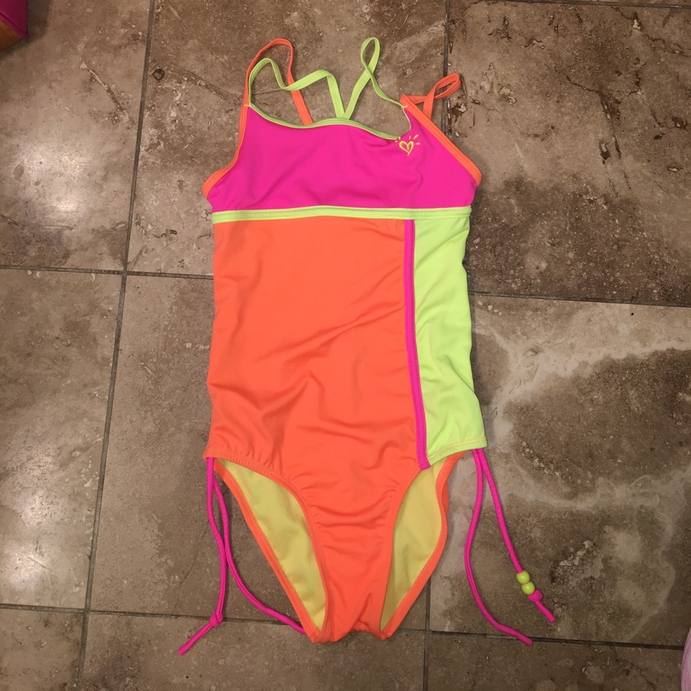 Girls Neon One Piece
