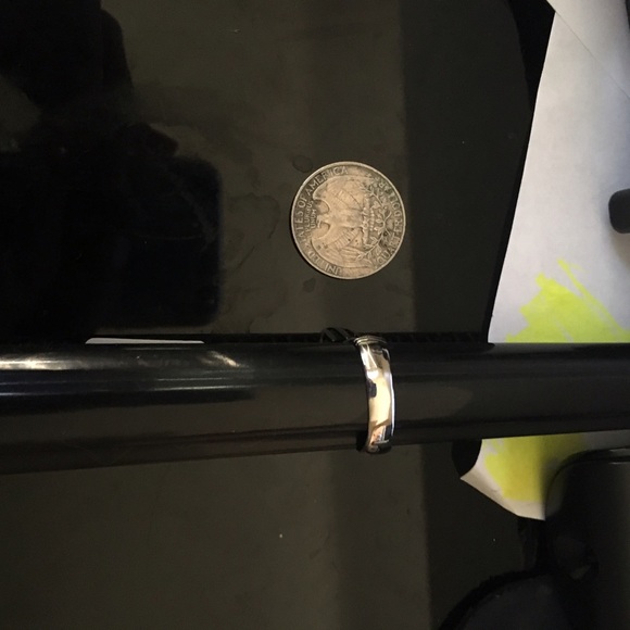 Blood-Orange Sterling Silver Ring - Picture 5 of 5