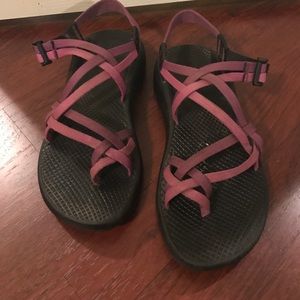 Purple Double Strap Chaco