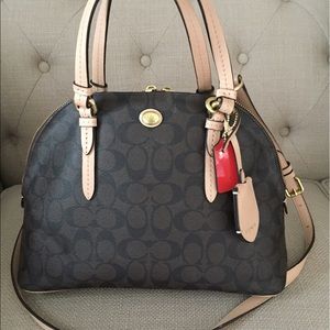 Coach Signature Domed Satchel