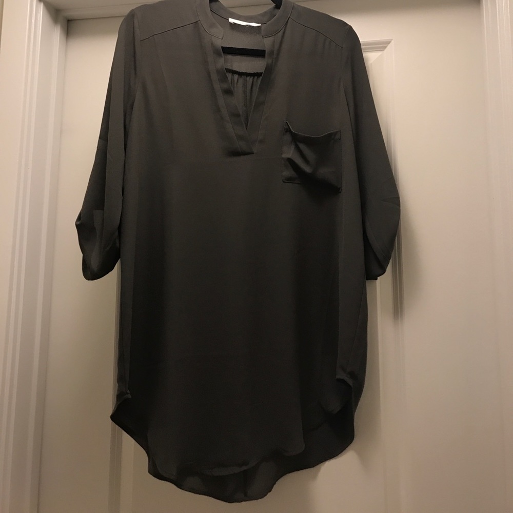 Lush Olive Green Tunic