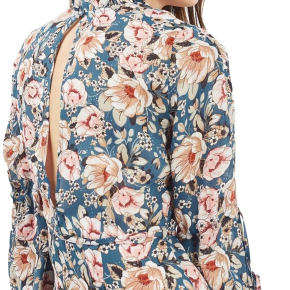 TopShop Peony Tea Dress - Picture 2 of 4