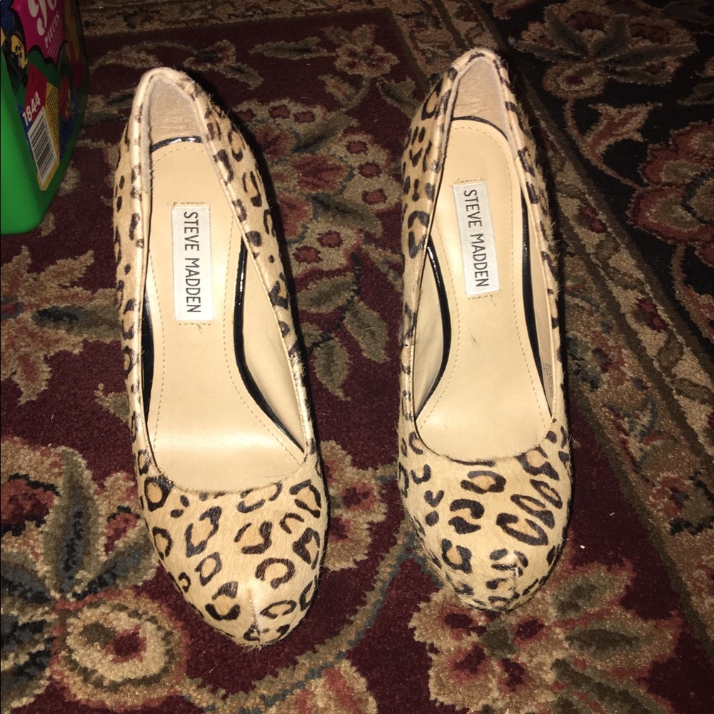 Leopard print Steve Madden  heels