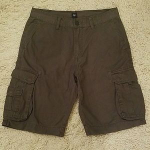GAP Men's Dark Gray Cargo Shorts