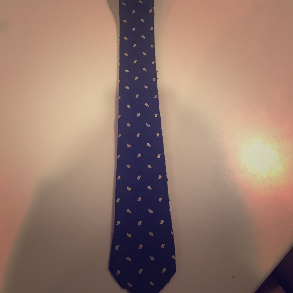 Textured Skinny Gant Necktie