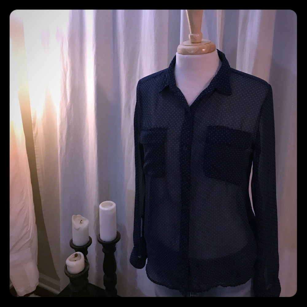 Button down blouse!