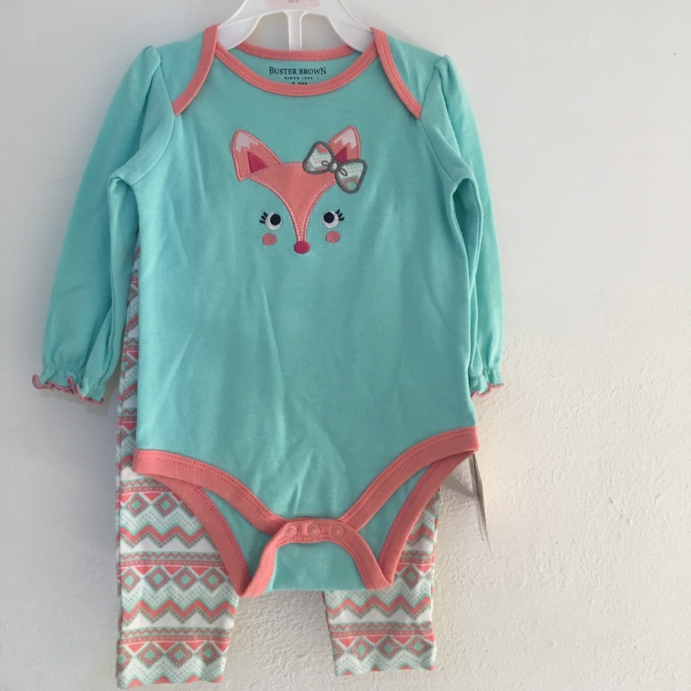 NWT 2 piece outfit girl 6-9 months old