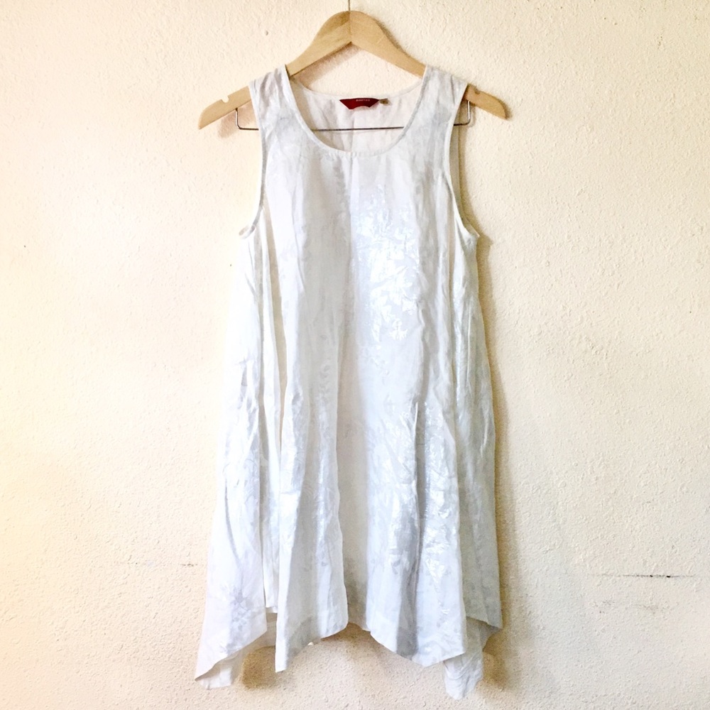 🎪 Iridescent Floral Linen Babydoll